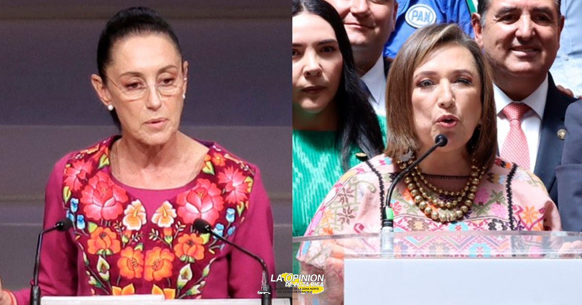 Claudia aceptó protección del Ejército, Xóchitl en veremos