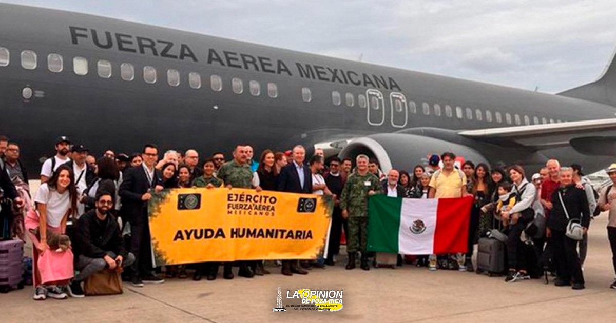 Rescatan a otros 158 mexicanos de Israel