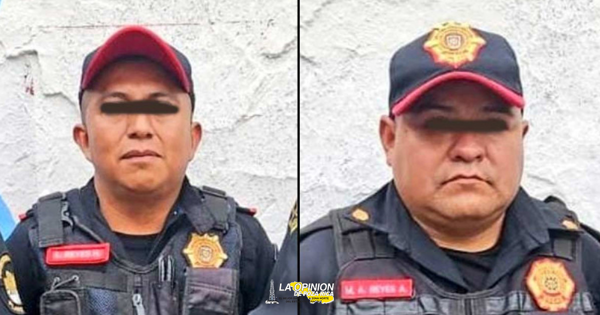 Detienen a policías de CDMX