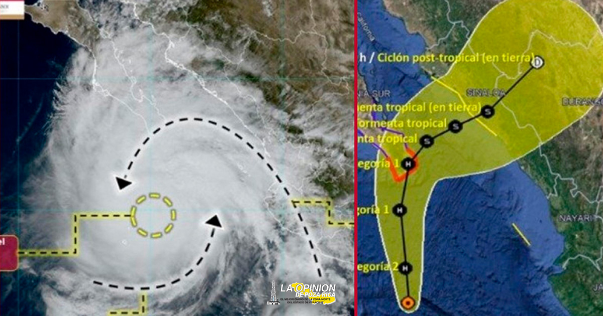 Huracán Norma se intensifica nuevamente a categoría 3