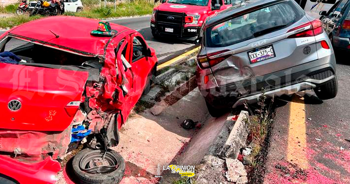 Carambola deja más de 20 heridos en Texmelucan