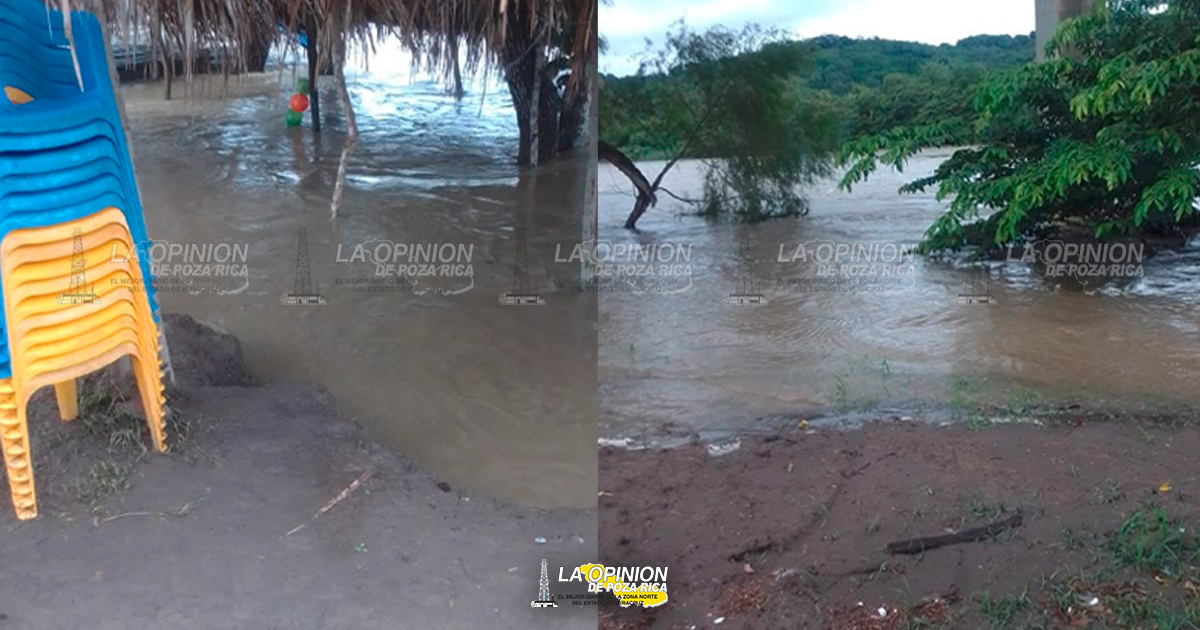 Respuesta rápida del río Cazones