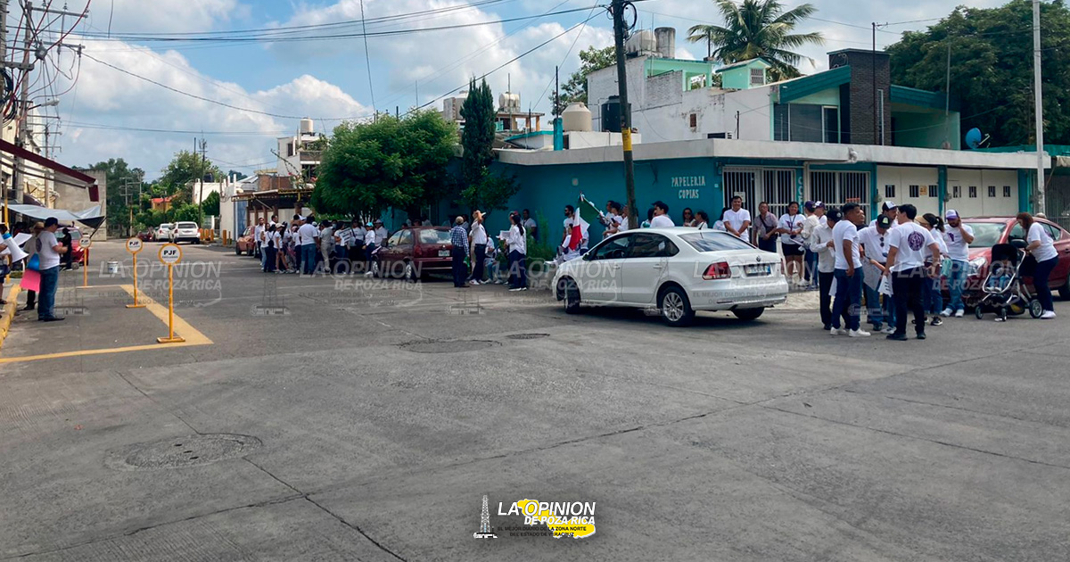 Marchan por sus derechos