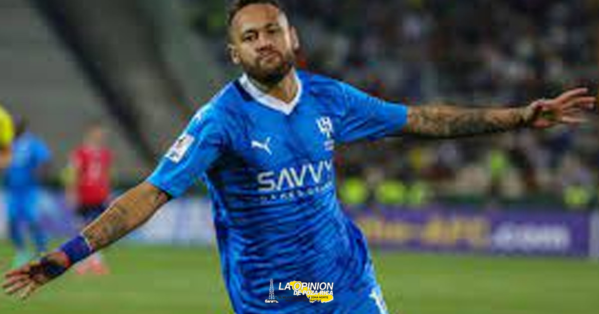Neymar JR marca su primer gol en el medio oriente