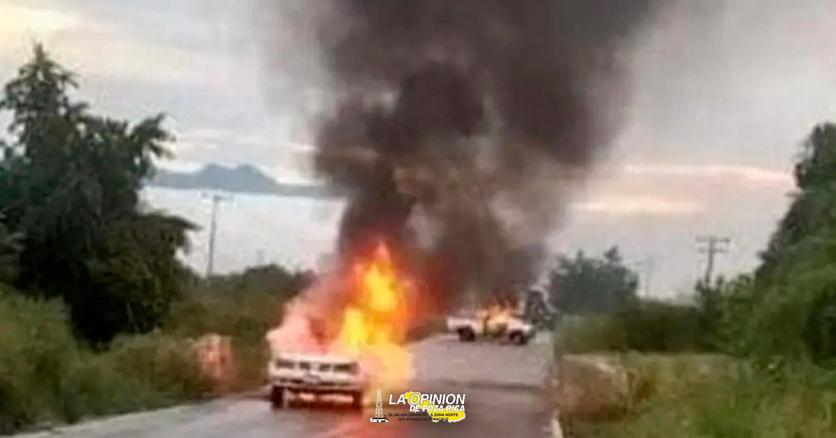 Reportan narcobloqueos en Michoacán