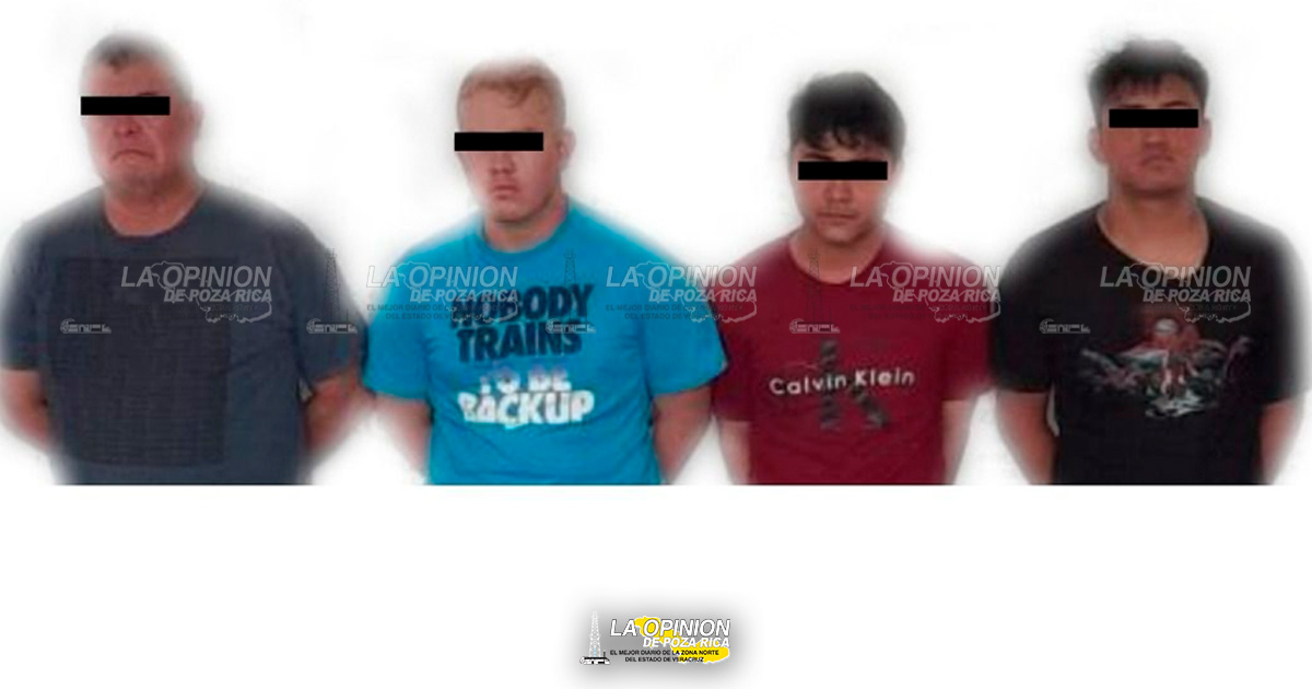 SSP detiene a cuatro por posesión de droga