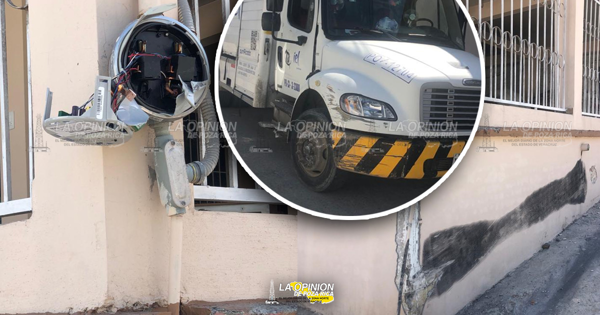 Se ensarta camión en vivienda