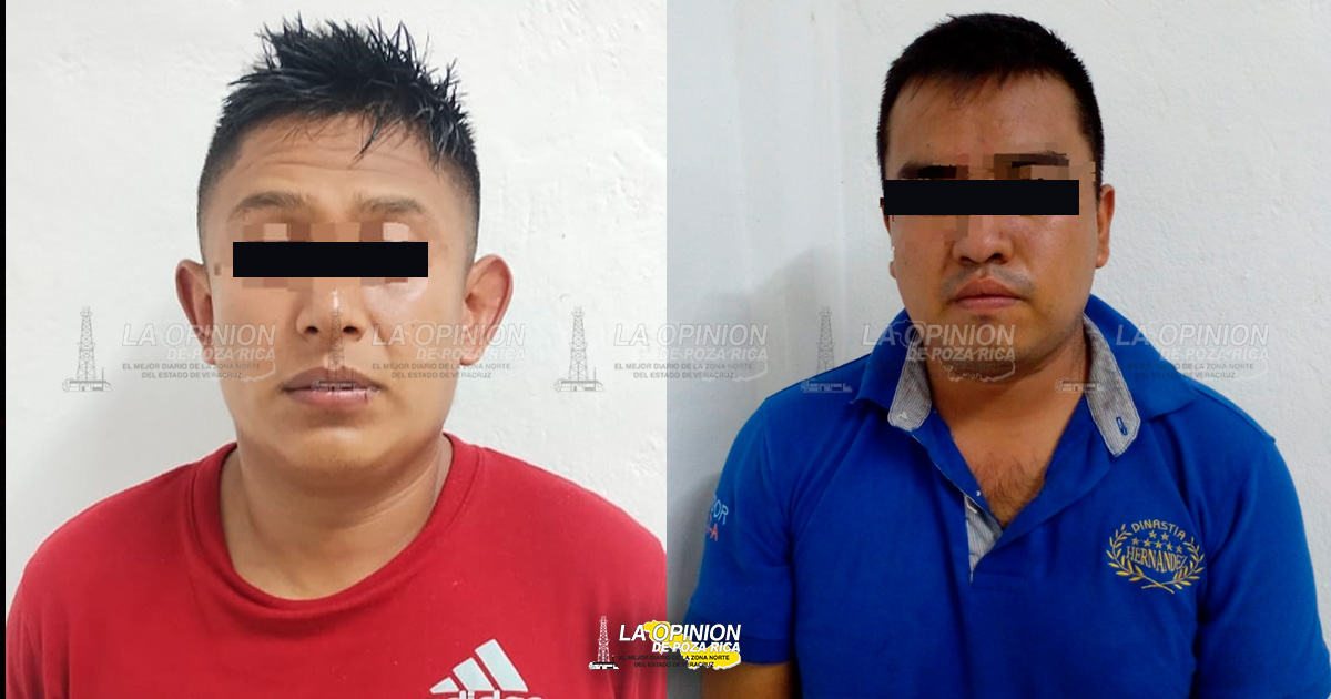 Detienen a dos por portación de droga