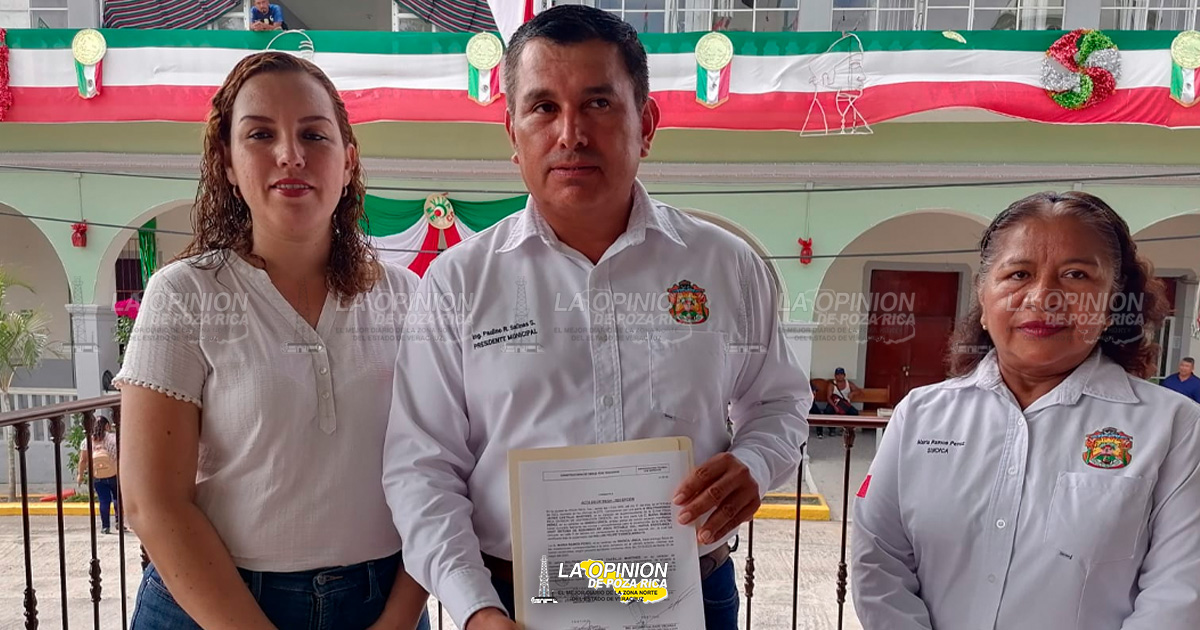 Paulino Salinas, comprueba daño patrimonial