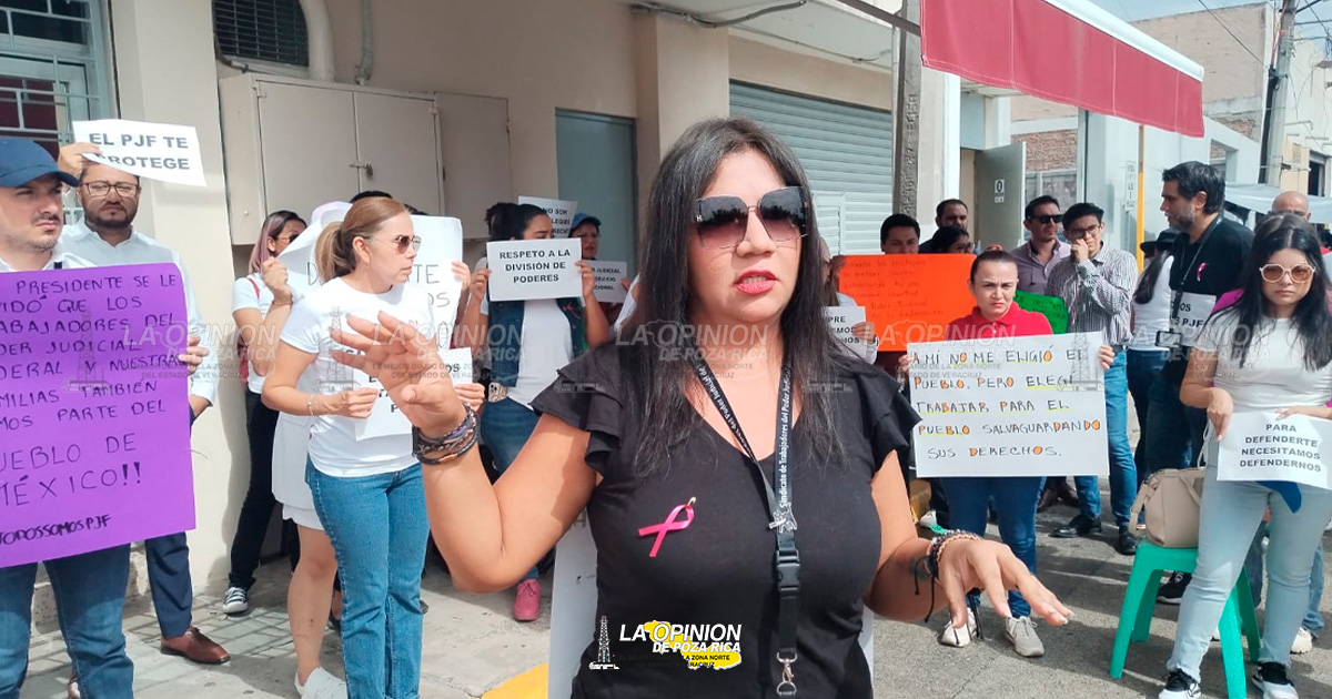 Se suma Poza Rica a paro nacional del Poder Judicial