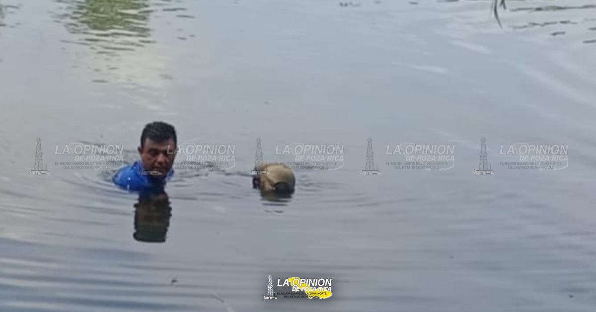 Localizan a hombre ahogado en el río Cazones