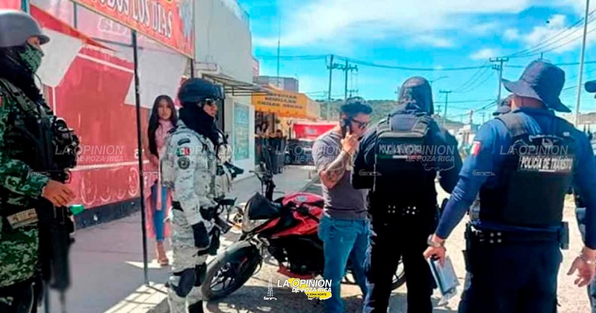 Por no usar casco ni documentación, les retiran motocicletas