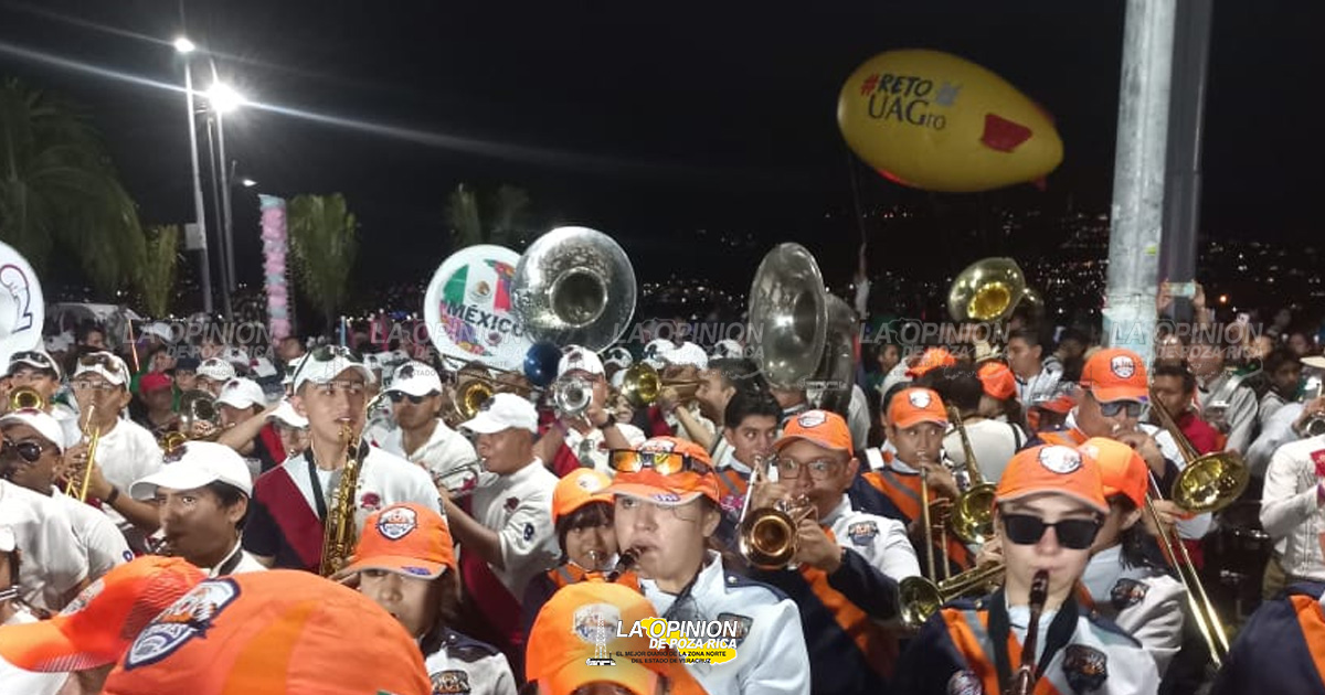 Destaca banda musical Tigres En festival de Acapulco Guerrero