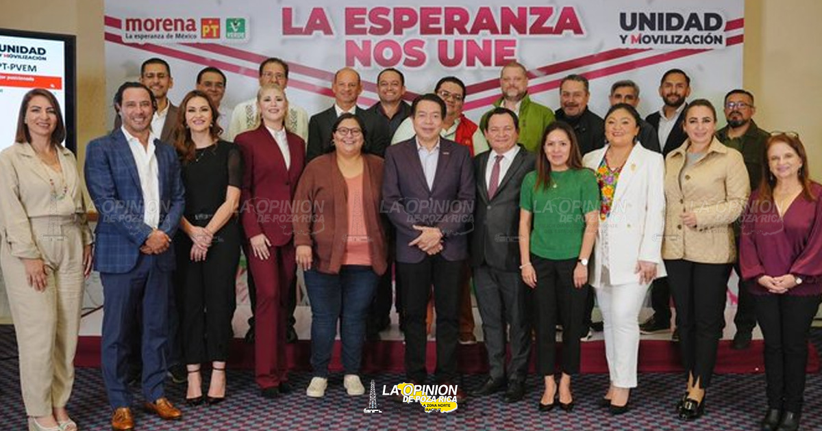 Rocío Nahle y Manuel Huerta lideran encuesta de Morena para gubernatura en Veracruz