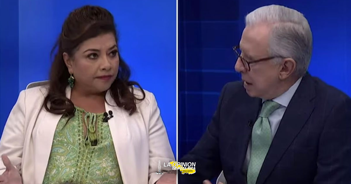 Clara Brugada y López Dóriga chocan por "paridad de género" en elecciones 2024