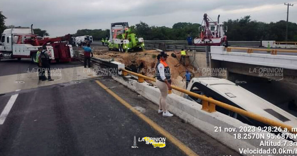 Fatal accidente en autopista de Ciudad #Isla - #Cosamaloapan