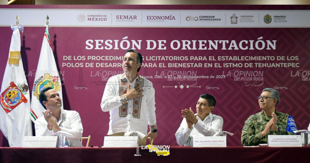 El Corredor del Istmo cumple en justicia social, desarrollo y sostenibilidad: Cuitláhuac García