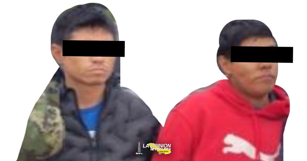 Captura SSP a dos hombres con 41 dosis de estupefacientes en Tlapacoyan