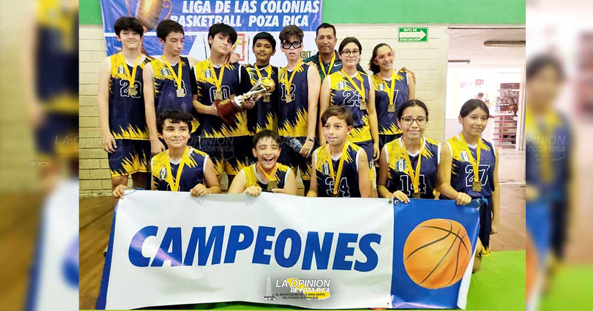 Colegio Motolinía, campeones contundentes