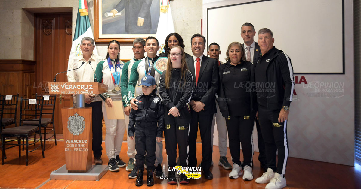 Por su perseverancia, esfuerzo y la disciplina reciben atletas el Premio Estatal al Deporte