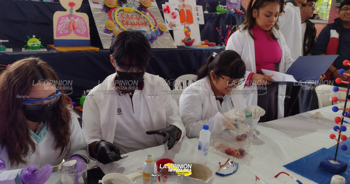 COBAEV-32 Realiza Feria de Ciencia y Tecnología 2023, Diálogo por la Paz