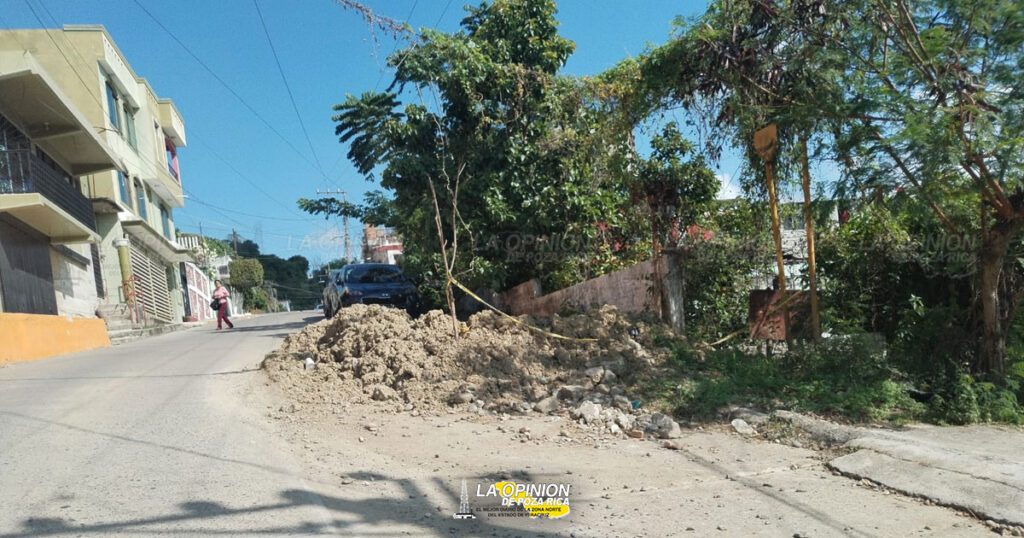 Mal trabajo de CAEV pone en peligro a los automovilistas