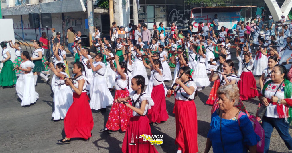 Celebra Poza Rica aniversario de la Revolución Mexicana