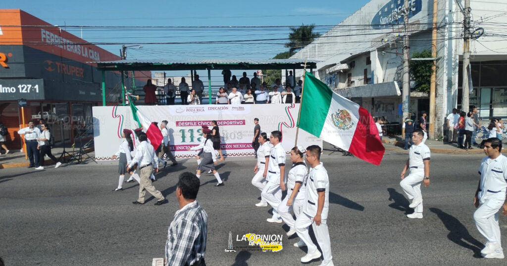 Celebra Poza Rica aniversario de la Revolución Mexicana