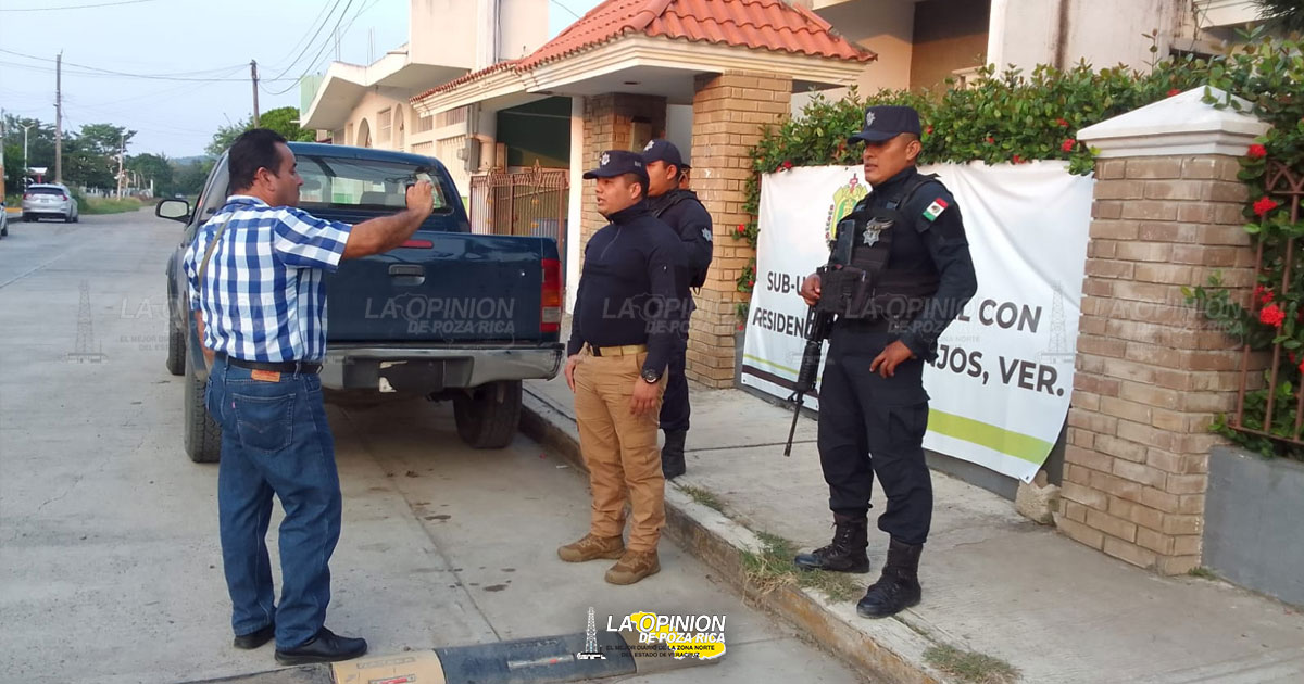 Detienen a ex comandante de La policía de Tancoco