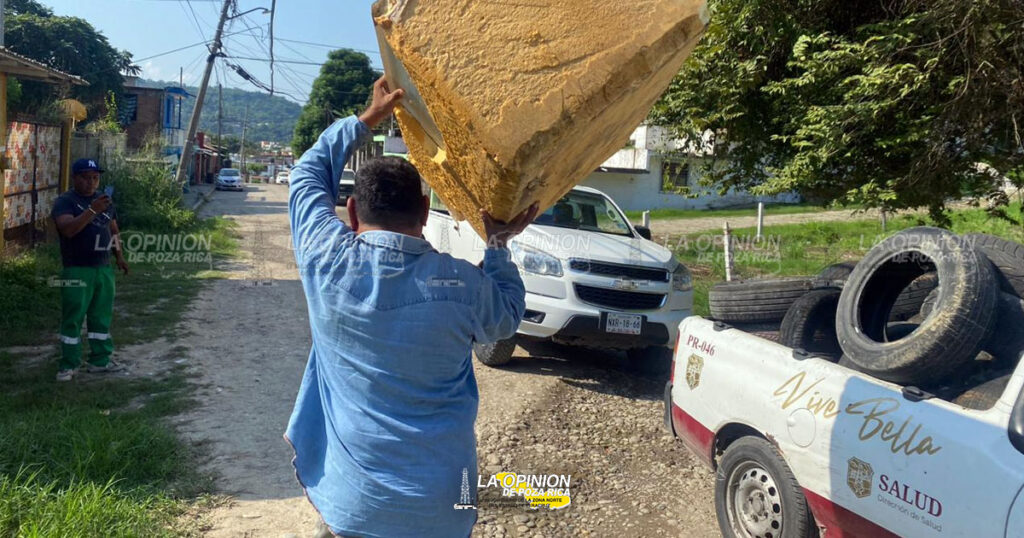Habrá jornada de descacharrización en la colonia Revolución