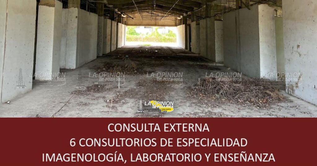 En marcha la reconstrucción del hospital de Naranjos Amatlán