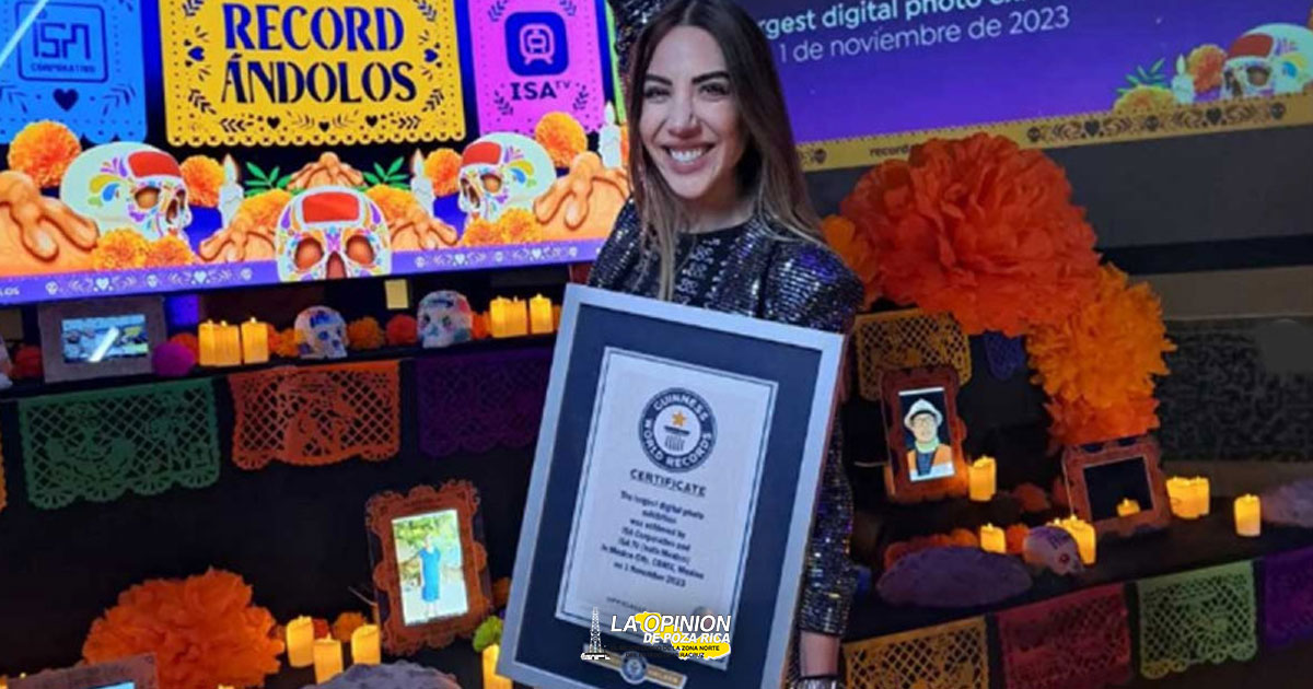 México logra Récord Guinness con la ofrenda virtual más grande del mundo