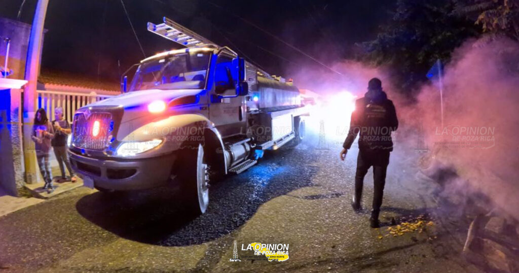 Se incendia vivienda por cortocircuito