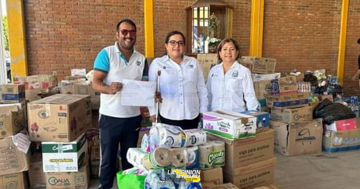 Tecnológico de Cerro Azul apoyan a damnificados de Guerrero