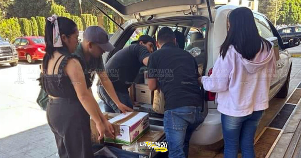 Tecnológico de Cerro Azul apoyan a damnificados de Guerrero