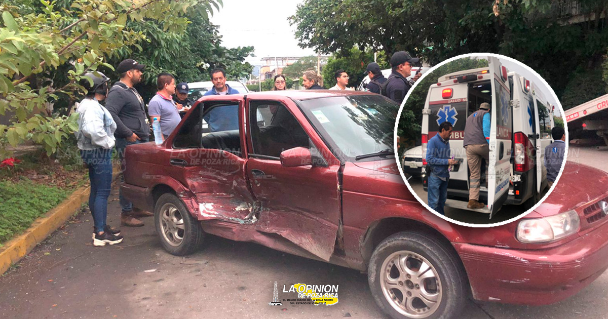 Encontronazo colonia 27 de Septiembre