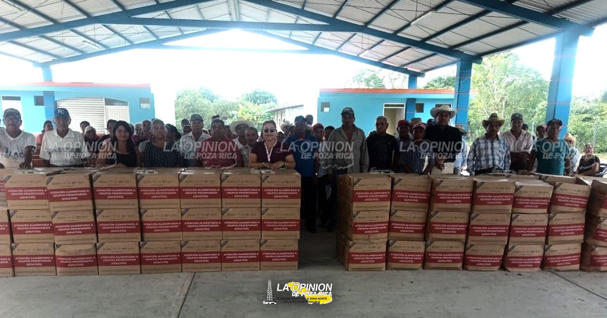 Asistencia alimentaria a familias de comunidades