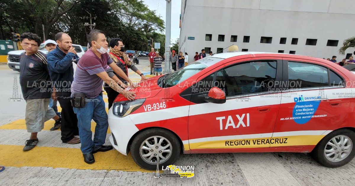 Detienen a taxista que atropelló a niña frente a Hospital Infantil