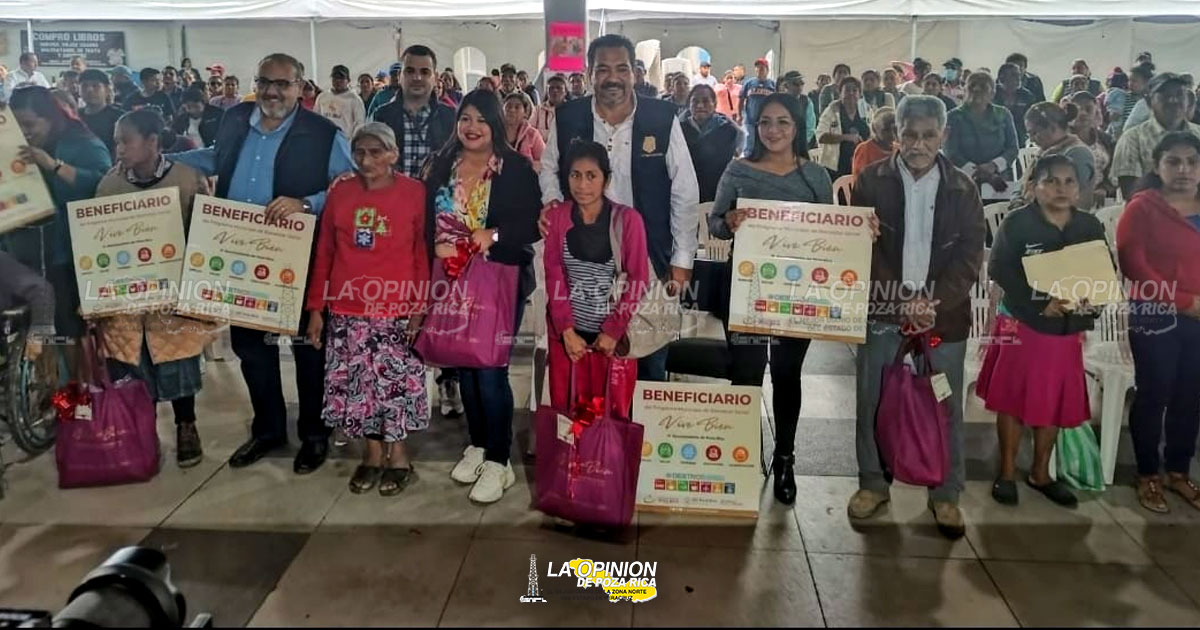 Reasignan apoyo alimentario a familias de Poza Rica
