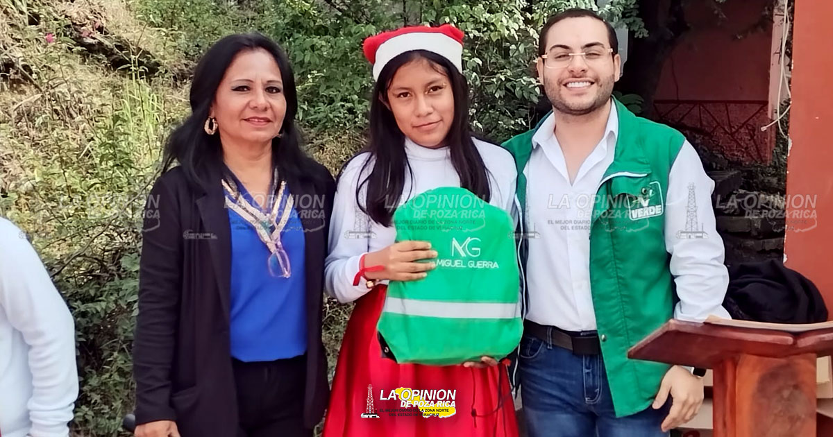 El Dr. Miguel Guerra gestiona apoyos para las escuelas