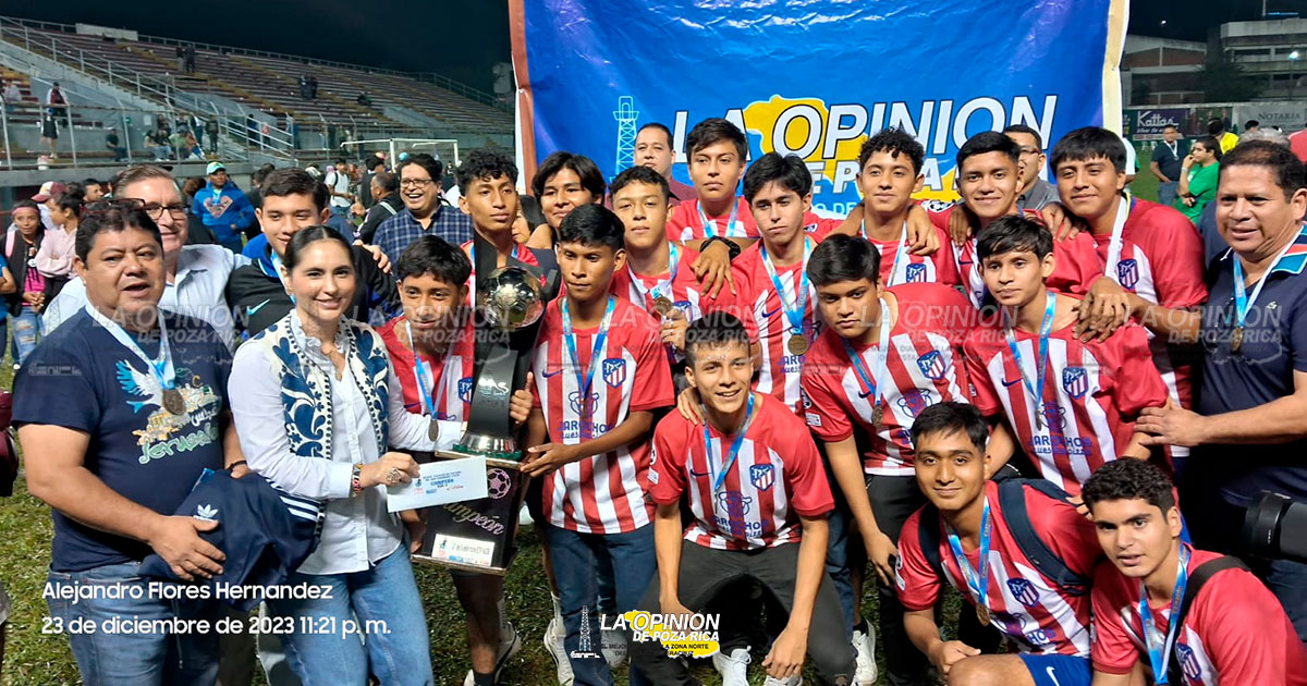 27 DE SEPTIEMBRE ETP KIDS, Bicampeón del Torneo de Futbol de los Barrios en su categoría Sub 17.