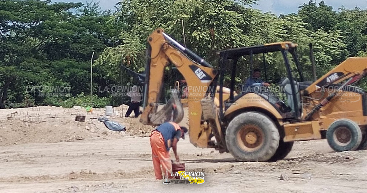 Supervisan obra de la Ciudad Judicial de Poza Rica