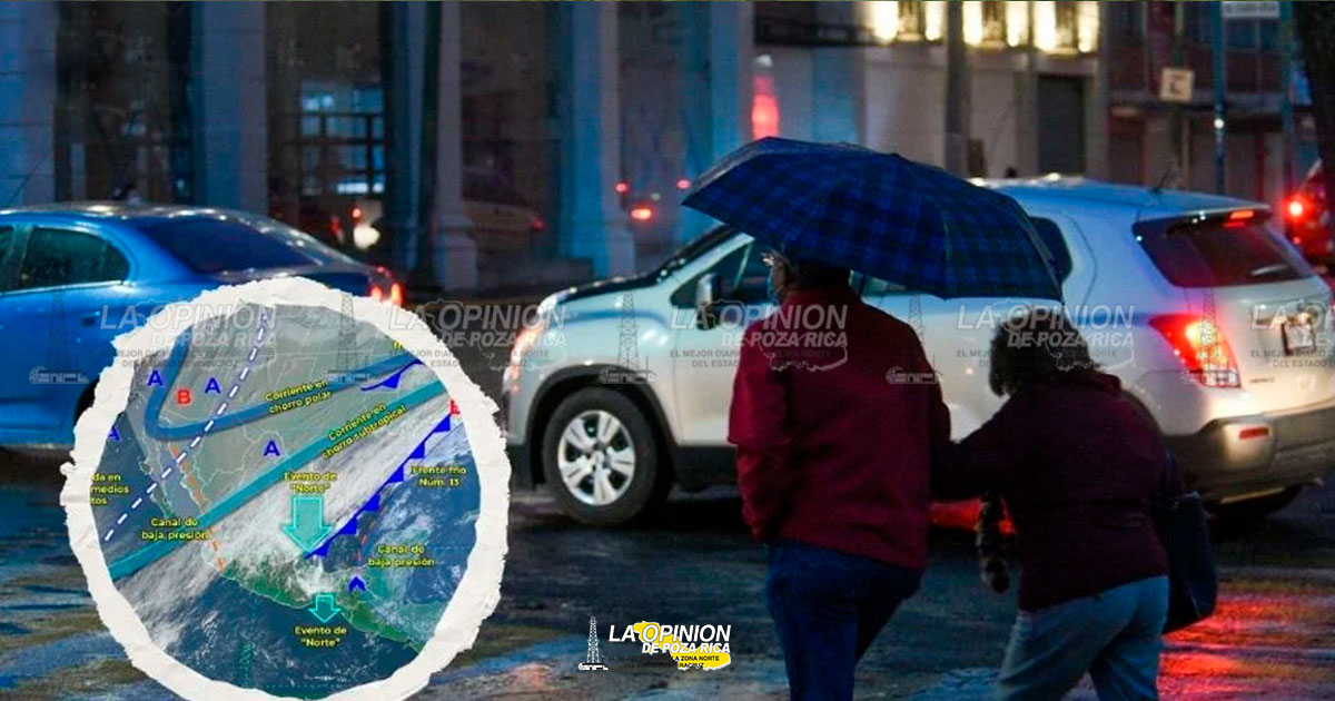 El frente frío número 13 ocasionará bajas temperaturas, vientos fuertes y lluvia en varios estados del país.
