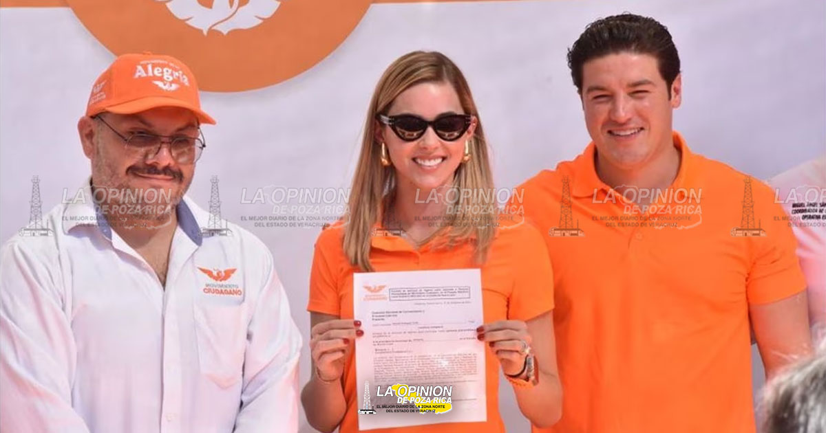 Mariana Rodríguez Cantú se registra para el Senado