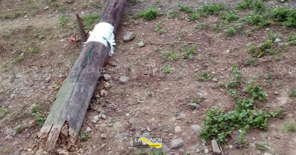 Graves daños deja norte en Tepetzintla