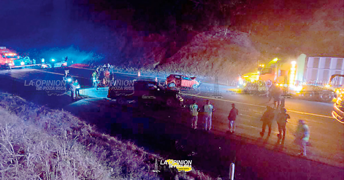 ¡CARRETERAZO MORTAL EN LA AUTOPISTA TOTOMOXTLE!