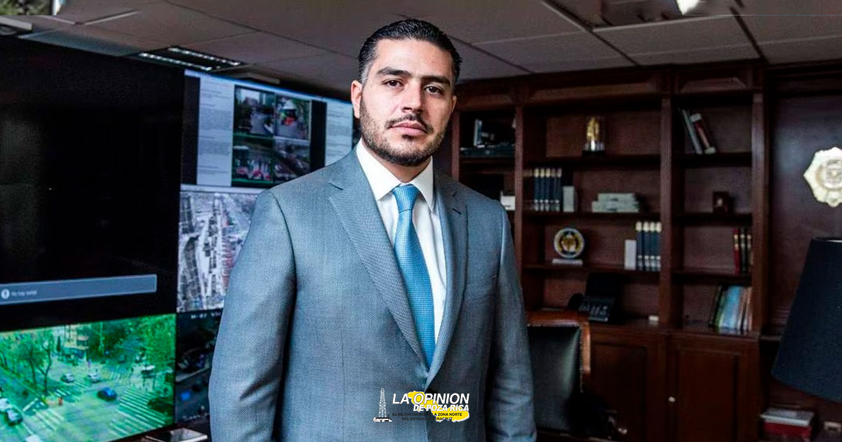 El exsecretario de Seguridad Pública, Omar García Harfuch, niega que su salida del país se deba a amenazas