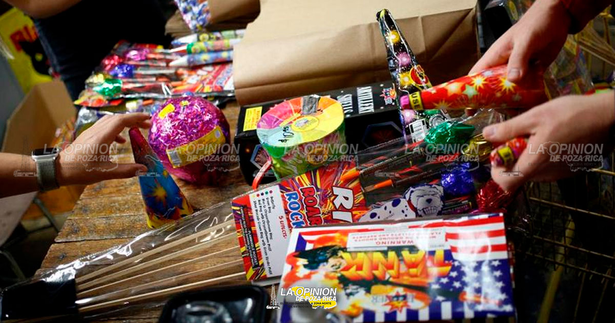 Aguas con los accidentes por pirotecnia