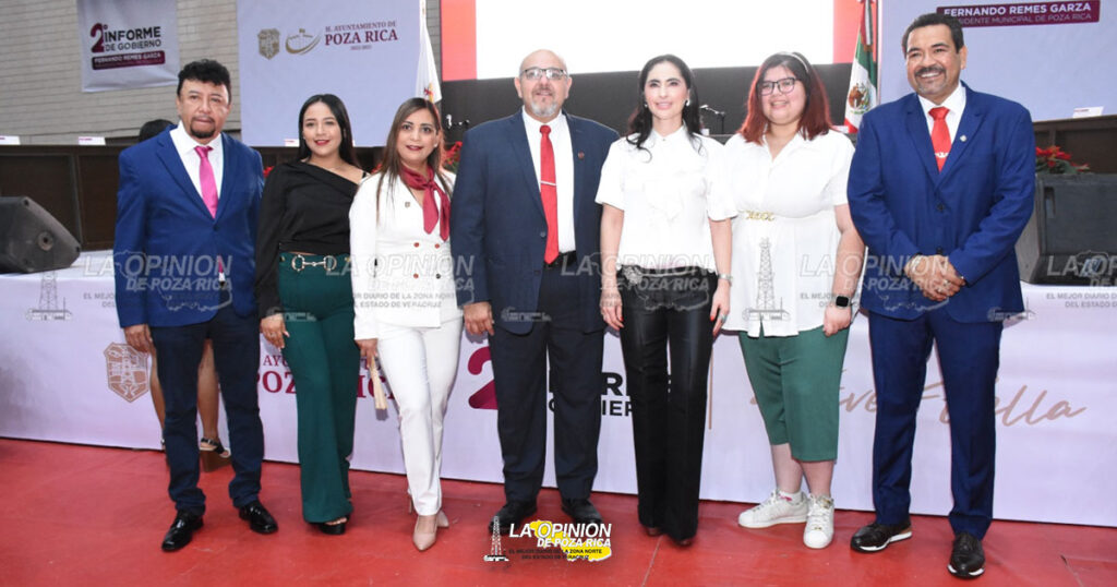 Fernando Remes rindió su segundo informe de gobierno