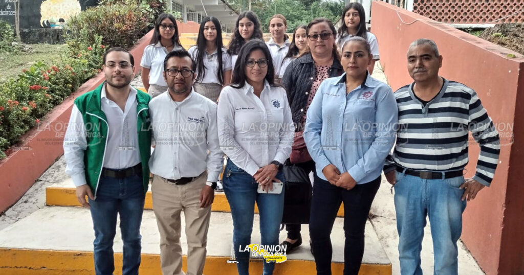 El Dr. Miguel Guerra, refuerza seguridad en la secundaria técnica N. 75